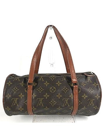 Louis Vuitton LOUIS VUITTON M51365 Monogram Papillon 30 (Old Model) Shoulder Bag, Cylindrical Handbag, Canvas, Brown. Suitable for men and women. (view 2)