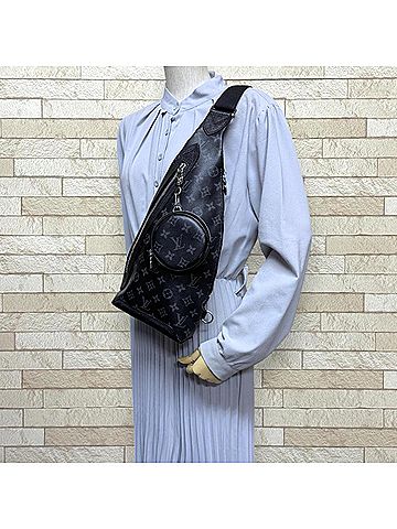 Louis Vuitton Louis Vuitton Duo Sling Bag Taigarama Backpack/Daypack Taiga Leather M30936 Men's LOUIS VUITTON (view 2)