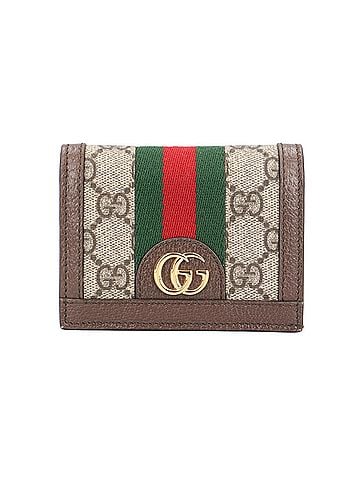 Gucci Gucci business card holder/card case wallet Ophidia bi-fold GG Supreme canvas 523155 women's GUCCI (view 1)