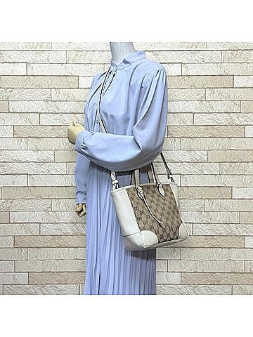 Gucci Gucci Outlet GG Canvas Shoulder Bag, 449241, Beige, Women's, GUCCI 2-way (view 2)