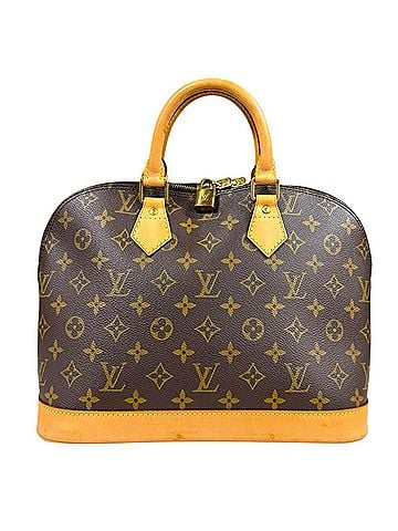 Louis Vuitton Louis Vuitton Alma Monogram Handbag, Canvas M51130 Brown, Women's LOUIS VUITTON (view 1)