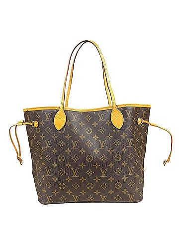 Louis Vuitton Louis Vuitton Neverfull MM Monogram Tote Bag, Canvas M40156 Brown, Women's LOUIS VUITTON (view 1)