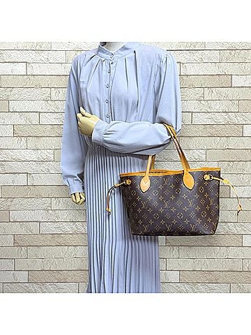 Louis Vuitton Louis Vuitton Neverfull PM Monogram Tote Bag, Canvas M40155 Brown, Women's LOUIS VUITTON (view 2)