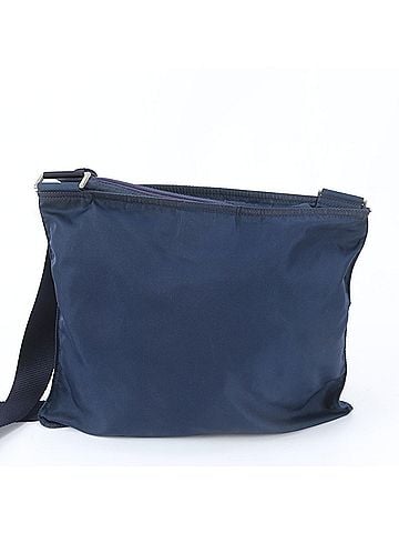 Prada Prada Tessuto Nylon Triangle Logo Shoulder Bag Messenger Navy Blue Men's (view 2)