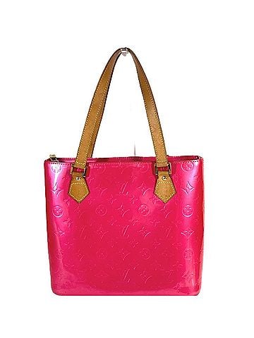 Louis Vuitton LOUIS VUITTON M91219 Monogram Vernis Houston Bag Tote Shoulder Handbag Canvas Men's Women's Fuchsia Pink (view 1)