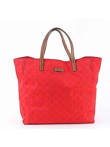 Gucci Gucci GG Nylon 282439 Leather Tote Bag Handbag Shoulder for Women (view 1)