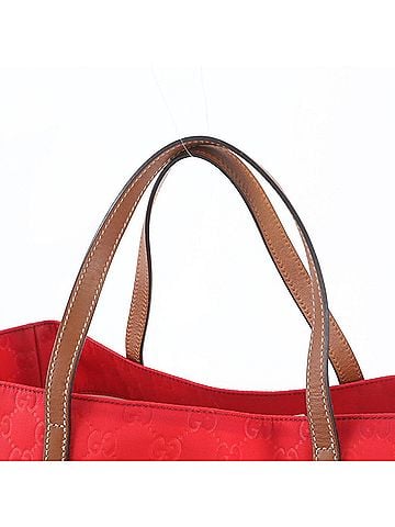 Gucci Gucci GG Nylon 282439 Leather Tote Bag Handbag Shoulder for Women (view 2)