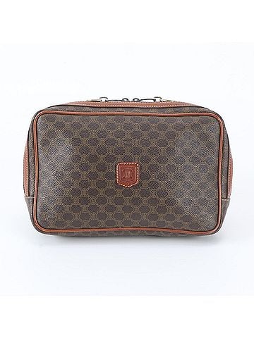 Céline Celine Macadam Leather Second Bag Clutch Handbag Pouch for Men (view 1)