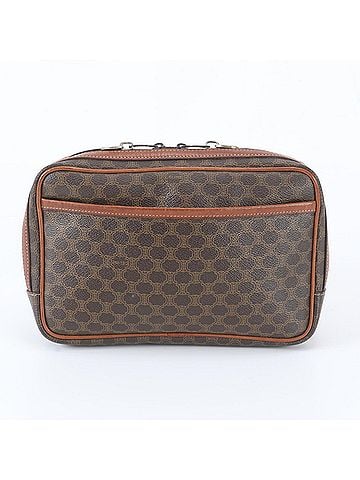 Céline Celine Macadam Leather Second Bag Clutch Handbag Pouch for Men (view 2)