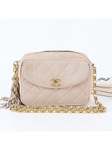 Chanel Chanel Matelassé Chain Shoulder Bag with Serial Number and Boutique Seal - Women's (view 1)