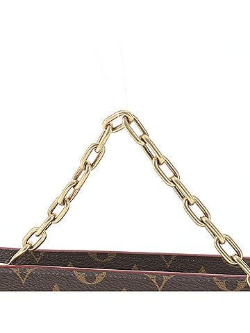 Louis Vuitton Louis Vuitton Monogram Chain Clutch Handbag M55646 Leather Second Pouch Women's (view 2)