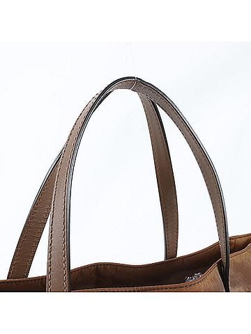 Gucci Gucci GG Nylon 282439 Leather Tote Bag Handbag Shoulder Brown Women's (view 2)