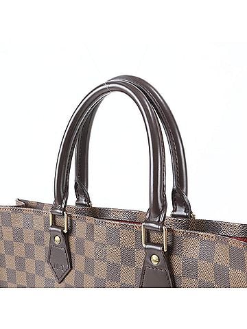 Louis Vuitton Louis Vuitton Damier Sac Plat N51140 Leather Tote Bag Handbag Shoulder for Men (view 2)