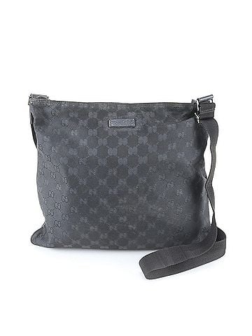 Gucci Gucci GG Canvas 132999 Leather Shoulder Bag Crossbody Messenger for Men (view 1)