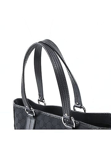 Gucci Gucci GG Canvas 113017 Leather Tote Bag Handbag Shoulder Black Men's (view 2)