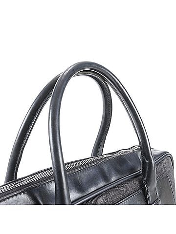 Gucci Gucci GG Canvas 101666 Leather Handbag Briefcase Black Men's (view 2)