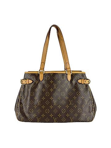 Louis Vuitton Louis Vuitton LOUIS VUITTON Shoulder Bag Monogram Batignolles Horizontal Canvas Brown Women's M51154 z10028 (view 1)