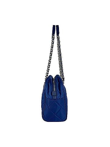 Prada Prada PRADA Shoulder Bag Nylon Metal Dark Blue Silver Women's z9990 (view 2)
