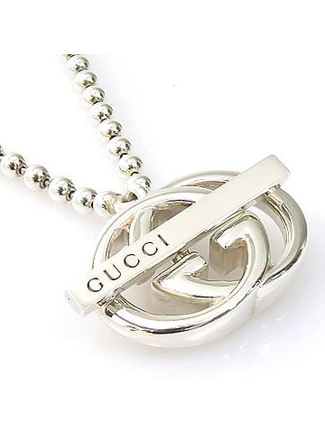 Gucci Gucci necklace, sterling silver (925), silver, men's and women's, r11228k (view 1)