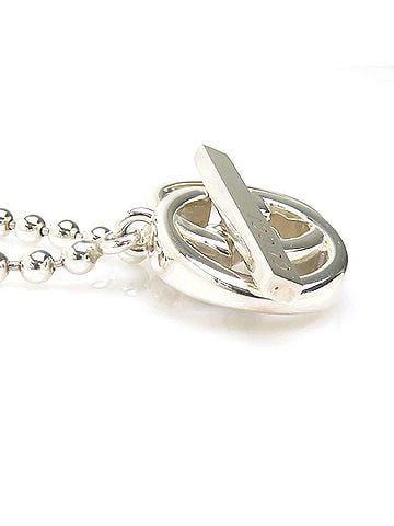 Gucci Gucci necklace, sterling silver (925), silver, men's and women's, r11228k (view 2)