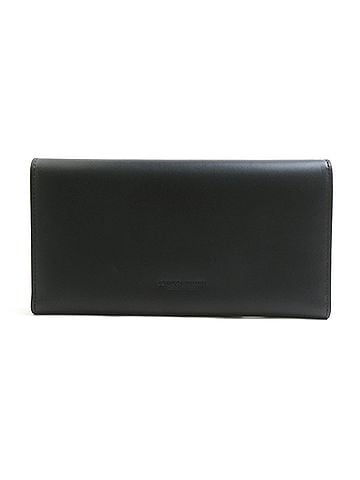 Bottega Veneta Bottega Veneta bi-fold long wallet, leather, black, for men and women, r11220k (view 2)