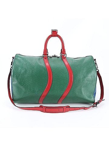 Louis Vuitton Louis Vuitton Epi Keepall Bandoulière 50 Wavy M55571 2-Way Boston Handbag Shoulder Bag for Men (view 1)