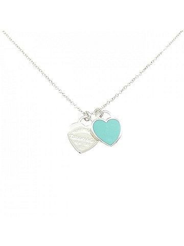 Tiffany & Co. Tiffany & Co. Return to Mini Double Heart Tag Necklace (view 1)