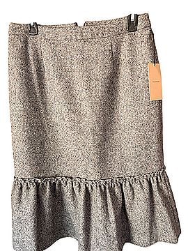 Halogen Wool Skirt (view 1)