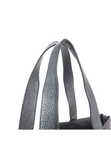 Bvlgari Bvlgari Logomania Leather Canvas Tote Bag Handbag Shoulder Black Women's (view 2)