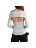 Khaite Silver Pullover Sweater Size M - photo 2