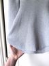 Khaite Silver Pullover Sweater Size M - photo 5