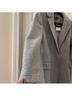 Topshop 49% Acrylic 46% Polyester 5% Wool 6% Viscose 1% Elastane 100% Polyester Gray Coat Size 6 - photo 3
