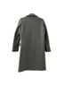 Topshop 49% Acrylic 46% Polyester 5% Wool 6% Viscose 1% Elastane 100% Polyester Gray Coat Size 6 - photo 2