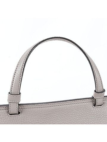 Gucci Gucci Bamboo Daily 370830 Leather 2-Way Shoulder Bag, Crossbody Handbag, Gray, Women's (view 2)