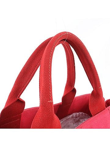 Prada Prada Canapa BN1872 Tote Bag, Handbag, Shoulder with Guarantee Card - Women's (view 2)