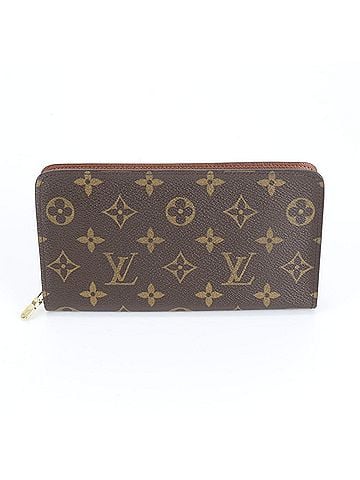 Louis Vuitton Louis Vuitton Monogram Porte Monnaie Zip M61727 Leather Long Wallet, Round Zipper, Men's (view 1)