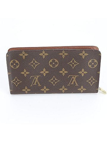 Louis Vuitton Louis Vuitton Monogram Porte Monnaie Zip M61727 Leather Long Wallet, Round Zipper, Men's (view 2)