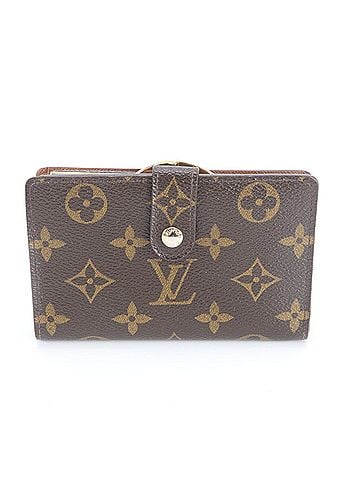 Louis Vuitton Louis Vuitton Monogram Portefeuille Viennois M61674 Leather Bi-fold Wallet for Women (view 1)