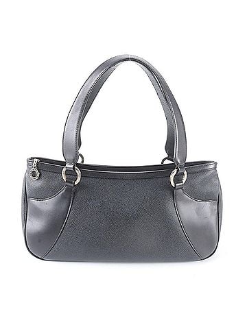 Bvlgari Bvlgari Leather Tote Bag, Handbag, Shoulder Black, Brand Name, Women's (view 1)