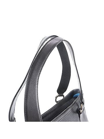 Bvlgari Bvlgari Leather Tote Bag, Handbag, Shoulder Black, Brand Name, Women's (view 2)