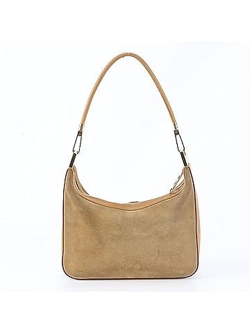 Gucci Gucci Hobo 001 3812 Leather One-Shoulder Bag, Shoulder Handbag, Brown, Women's (view 1)