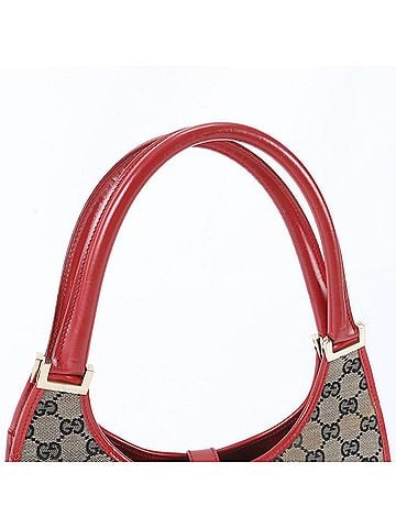 Gucci Gucci Jackie GG Canvas 002 1067 Leather Handbag Tote Bag for Women (view 2)