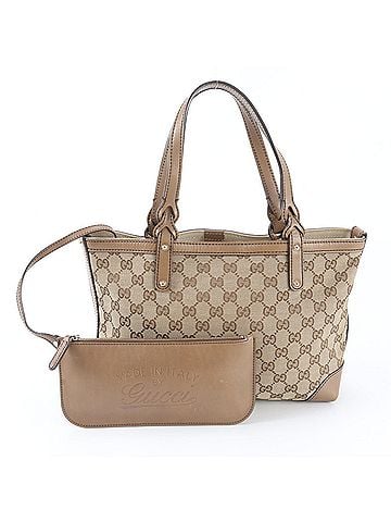 Gucci Gucci GG Canvas 269878 Leather Tote Bag, Handbag, Shoulder Bag for Women, with Control Card (view 1)