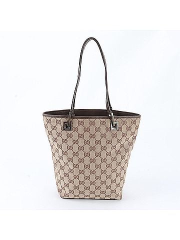 Gucci Gucci GG Canvas 002 1099 Leather Tote Bag Handbag Shoulder Brand Women's (view 1)