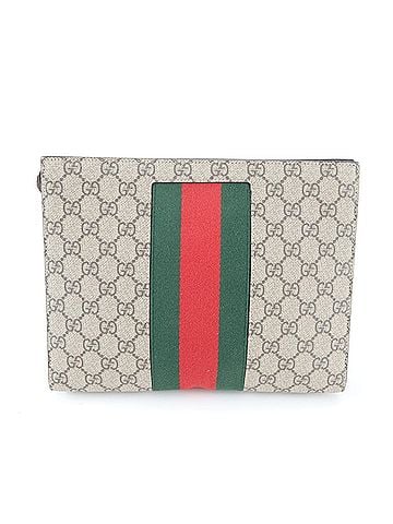 Gucci Gucci GG Supreme Sherry Line 475316 Leather Second Bag Clutch Handbag Pouch for Men (view 2)
