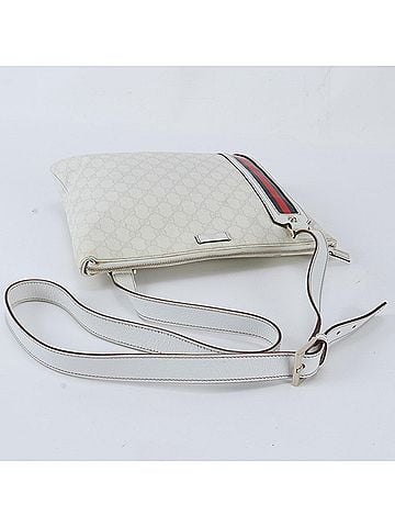 Gucci Gucci GG Supreme Sherry Line 152608 Leather Shoulder Bag, Crossbody Messenger Bag for Men (view 2)