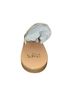 Zoe 100% Calf Leather White Sandals Size EU 41 - photo 2