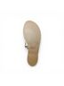 Zoe 100% Calf Leather White Sandals Size EU 41 - photo 5