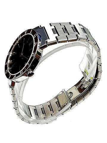 Bvlgari Bvlgari watch, total weight 78.8g, stainless steel, quartz movement, black dial, BB33SSD (view 2)