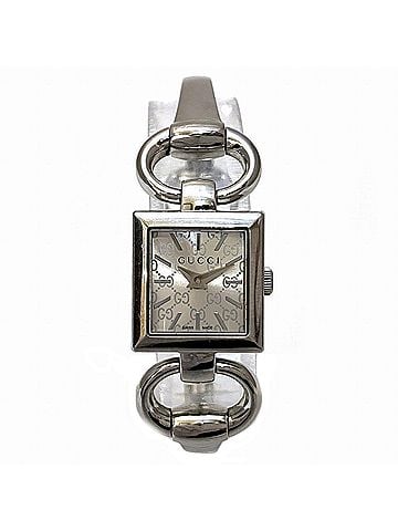 Gucci Gucci Tornabuoni watch, total weight 37g, stainless steel, quartz movement, silver dial, 120 (view 1)